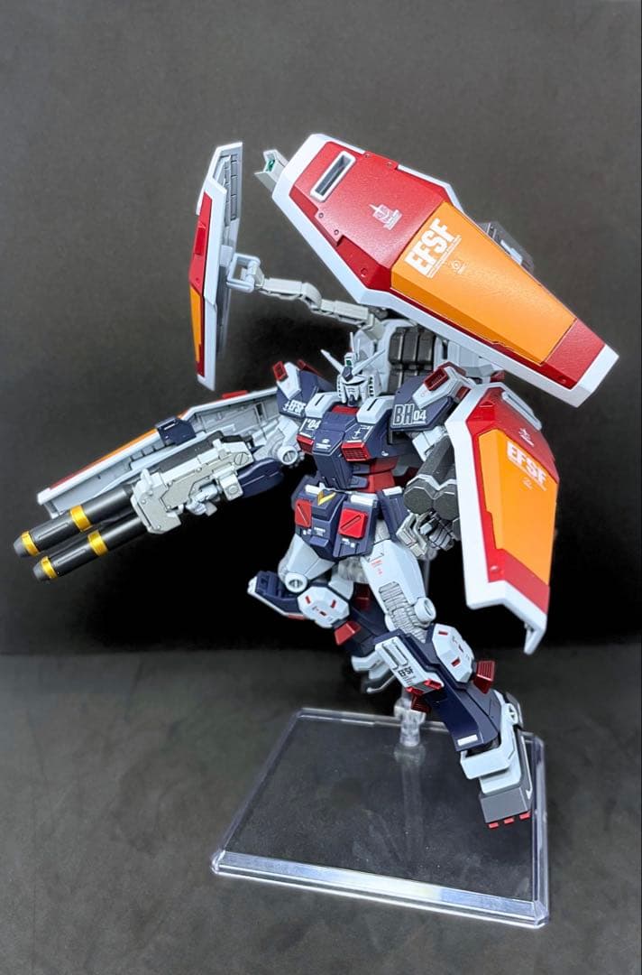 オ*ナ様 ガンプラ 完成品 HG フルアーマーガンダム 全塗装 サンダーボルト オ*ナ様 ガンプラ 完成品 HG フルアーマーガンダム 全塗装 サンダー
