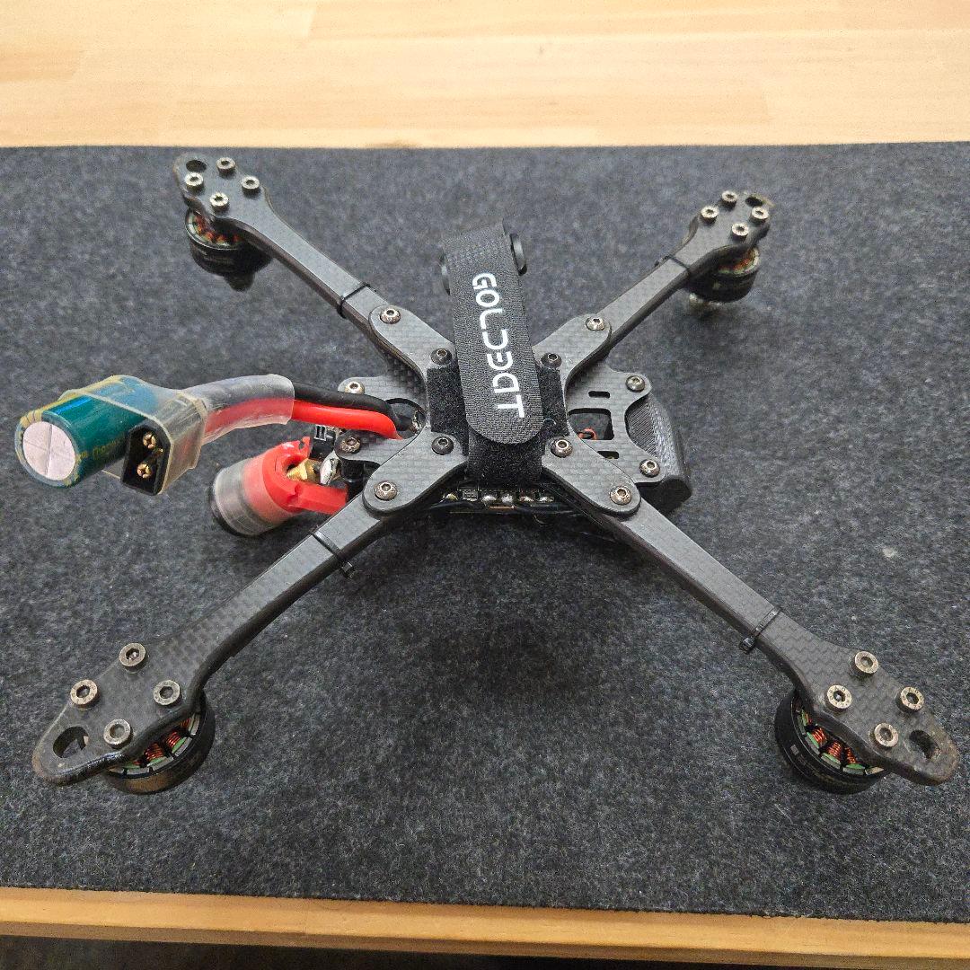 【自作レースドローン】5インチ　レーシング　フリースタイル　 クワッドコプター