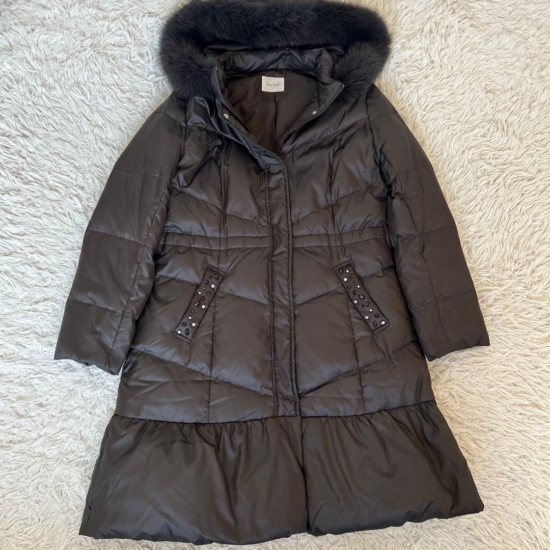 専用　ローズティアラ　ロングダウンコート　XL フォックス　ビジュー　42 楽天市場】当店オリジナル 【2025新色】 ダウンコート レディース