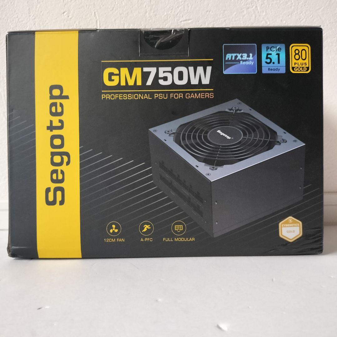Segotep GM750W ATX3.1+PCI-E 5.1 電源ユニット e-TREND｜Segotep GM750W ATX3.1+PCI-E 5.1 [ATX 3.1電源 80PLUS GOLD