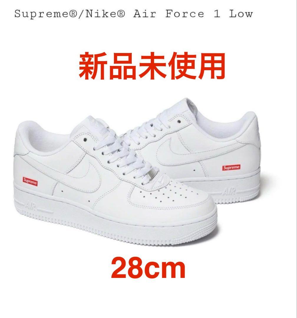 靴 Supreme/Nike Air Force 1 Low 28cm Nike Supreme x Air Force 1 Low Box Logo - Speed Red for Sale