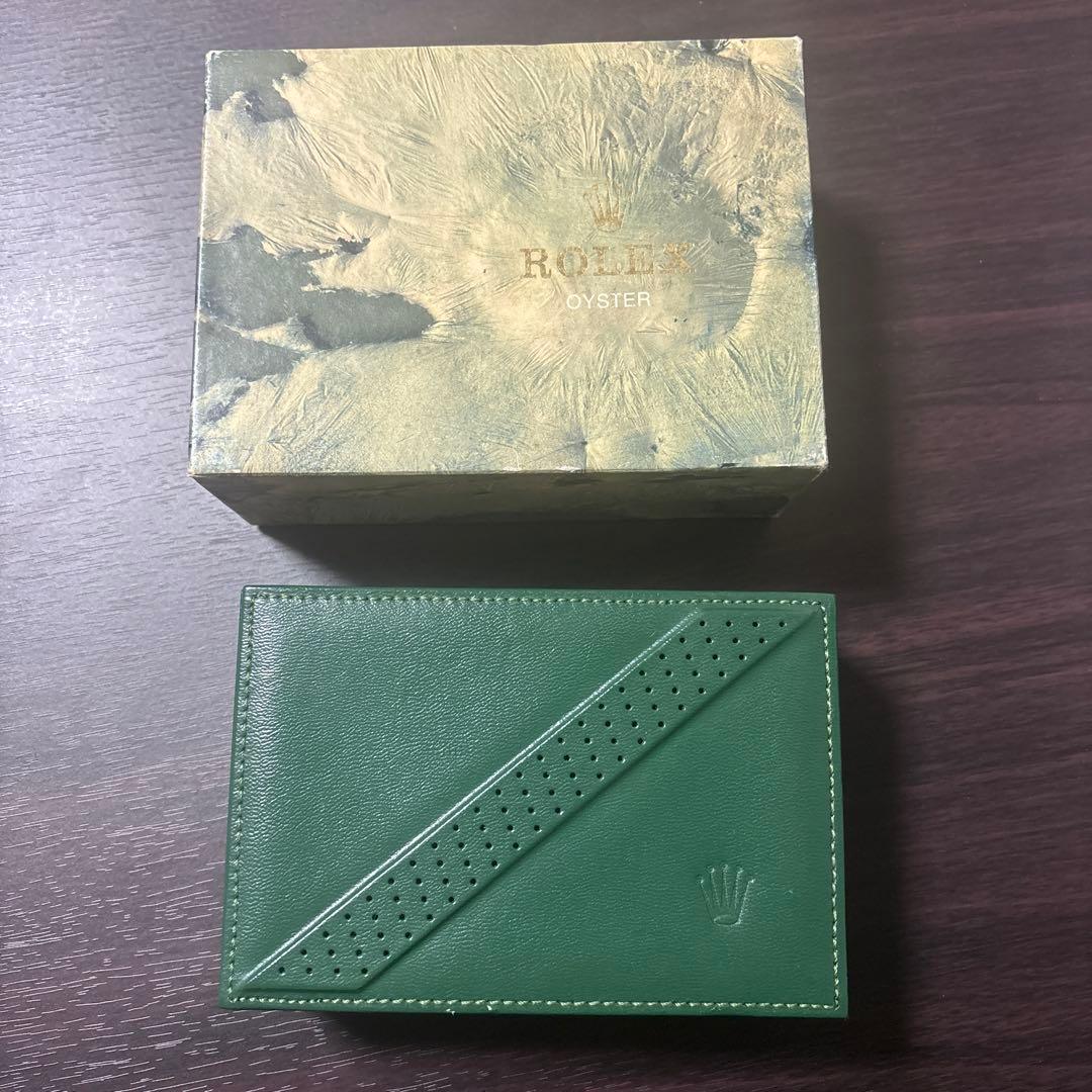 ロレックス 純正 箱 GMTマスター 68.00.06 緑 斜めライン ロレックス 純正 箱 GMTマスター 68.00.06 緑 斜めライン - メルカリ