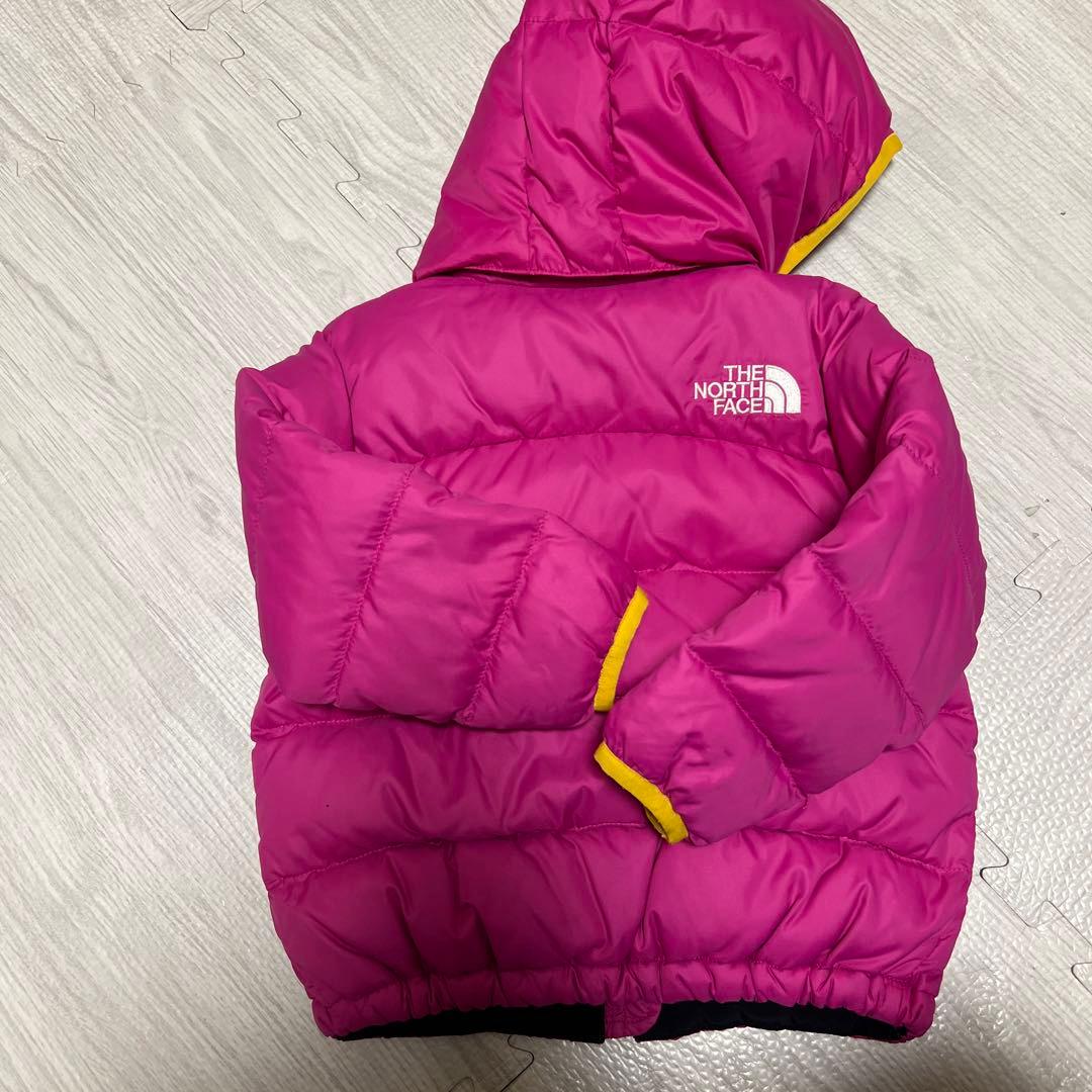 THE NORTH FACE ピンクダウンコート 90 - メルカリ