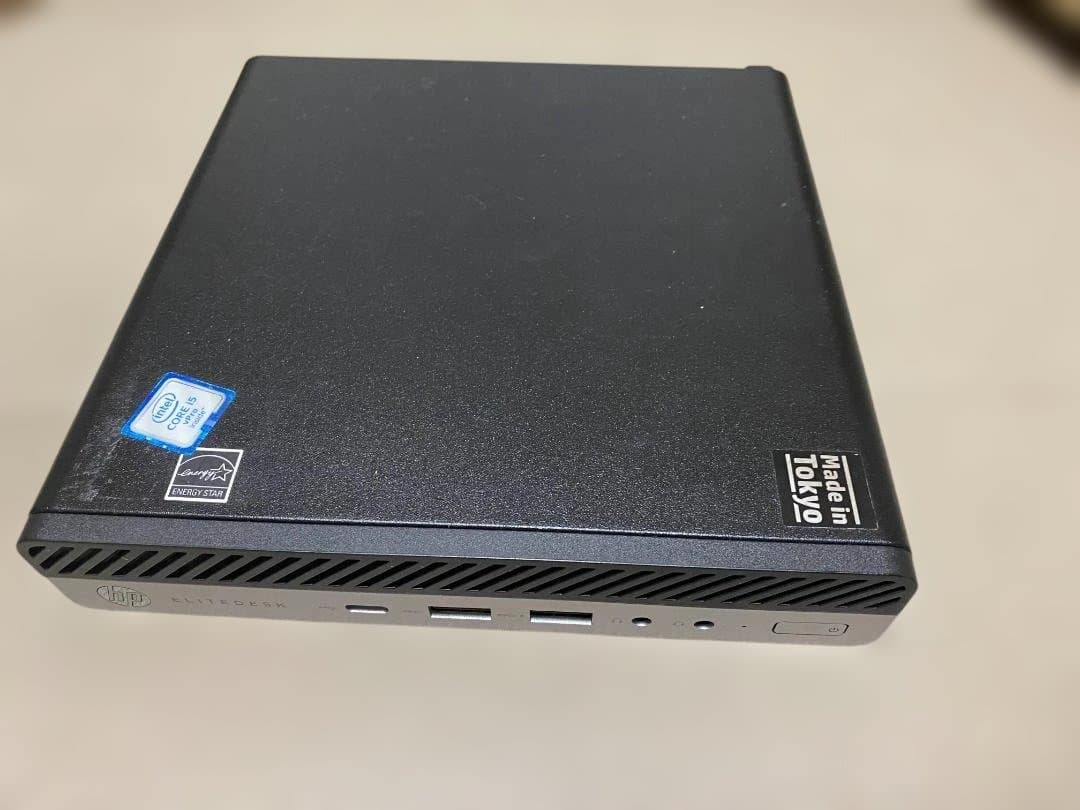 S*y様 HP EliteDesk 800 G3 DM SSD搭載 メモリ8GB Amazon.co.jp: 【整備済み品】 超ミニPC EliteDesk 800 G3 DM