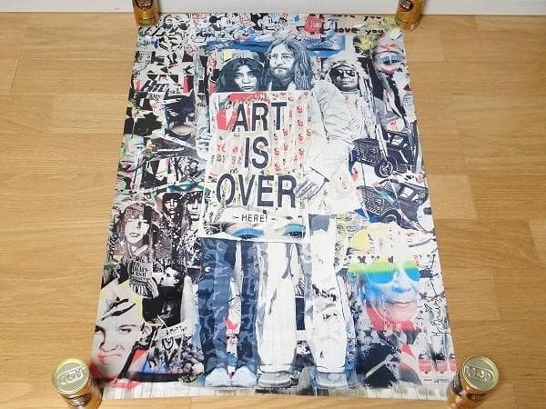 美品 ミスターブレインウォッシュ ジョンレノン オノヨーコ ポスター ジョンレノン オノヨーコ ミュージック フォト 音楽 雑貨 インテリア