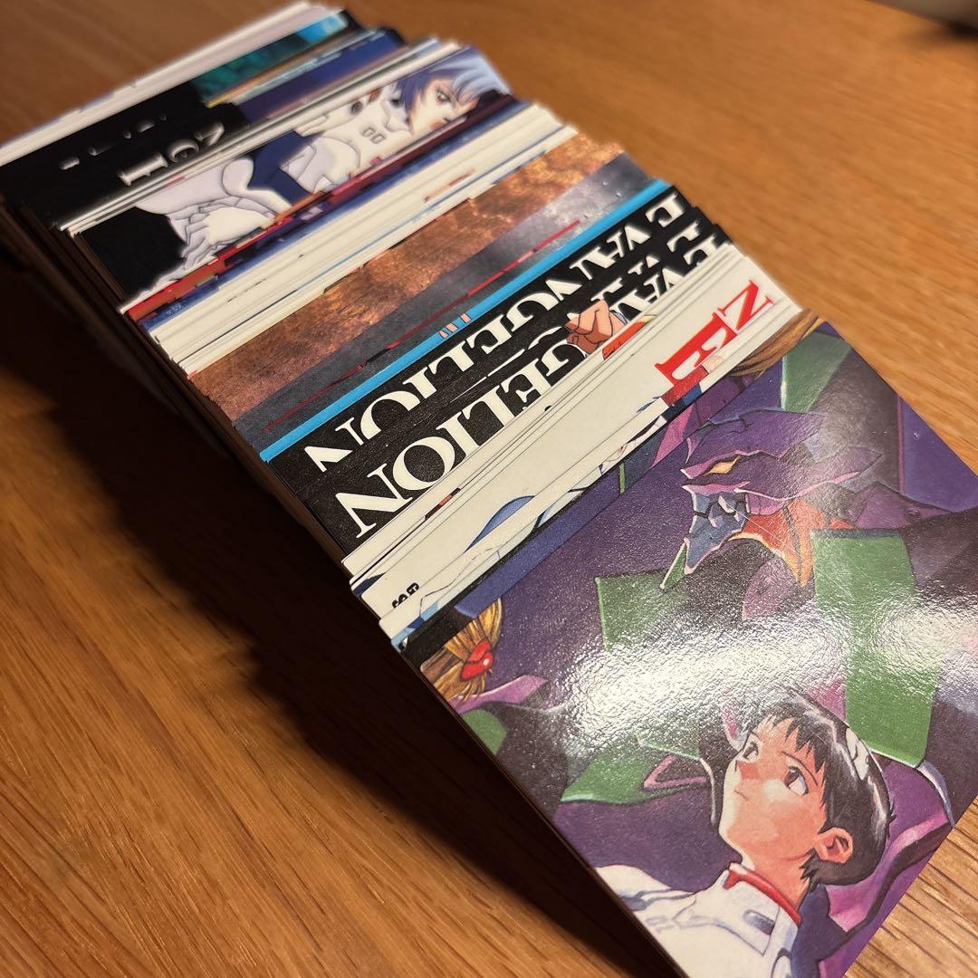 カードダスマスターズ 新世紀エヴァンゲリオン　ノーマルカード 156枚　希少 バンダイより「復刻カードダスマスターズ 新世紀エヴァンゲリオン 第壱