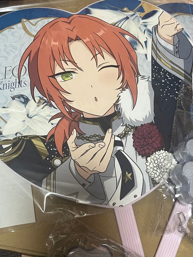 あんスタ　スタフォニ4thペンライトペンライトチューブうちわ　レオ泉　まとめ売り