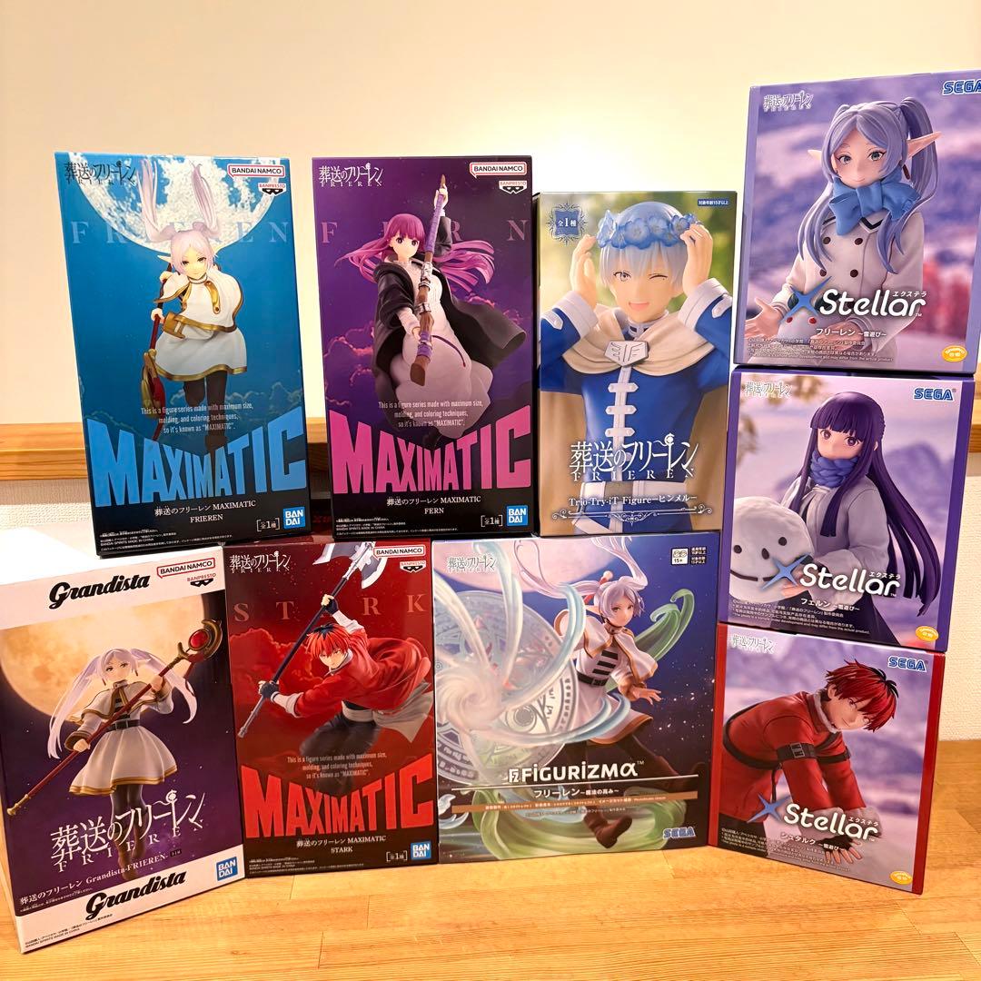 葬送のフリーレンフィギュアまとめ売り 9体盛り盛りセット！！