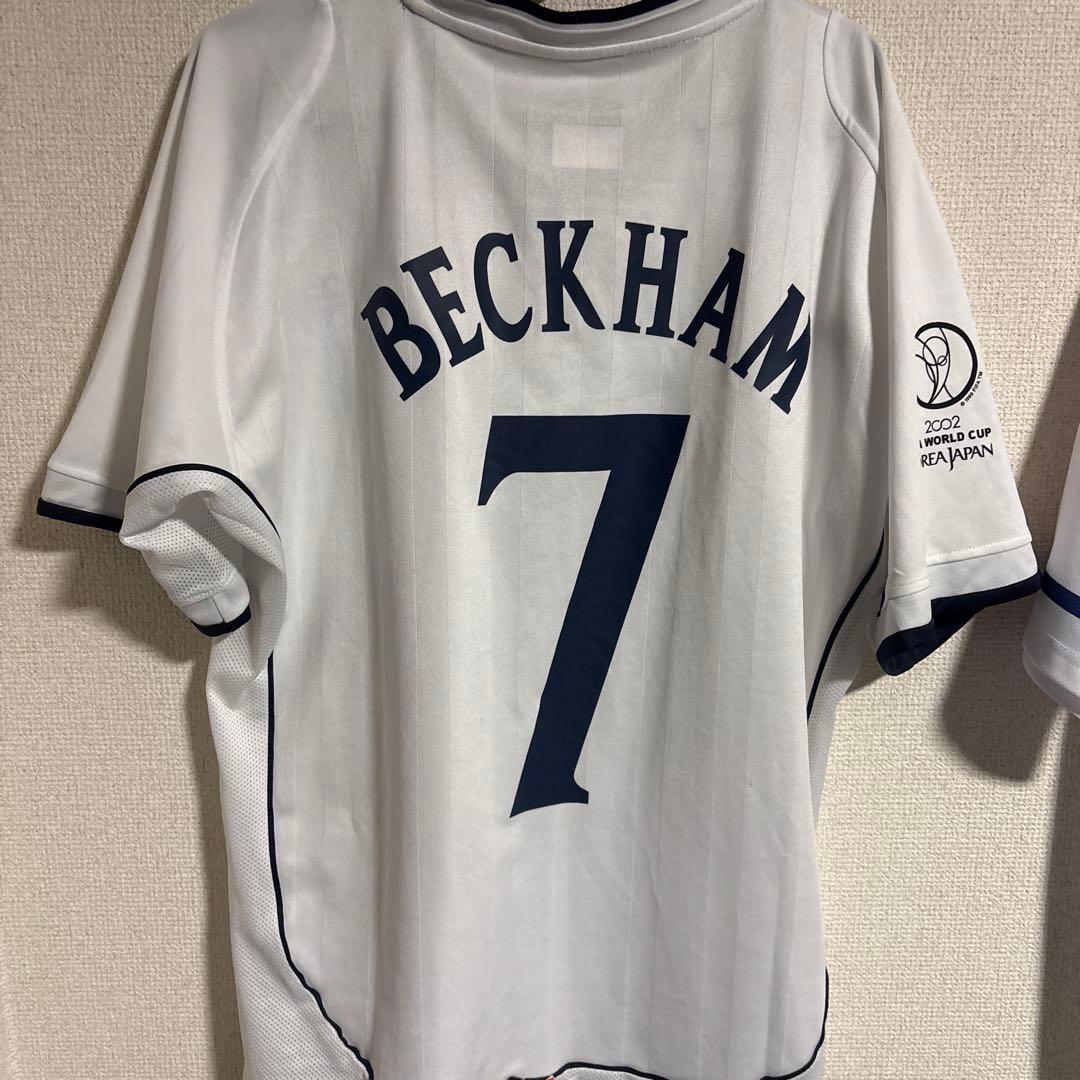 も*が様 ベッカム 7 イングランド代表 ユニフォーム 2002 - メルカリ