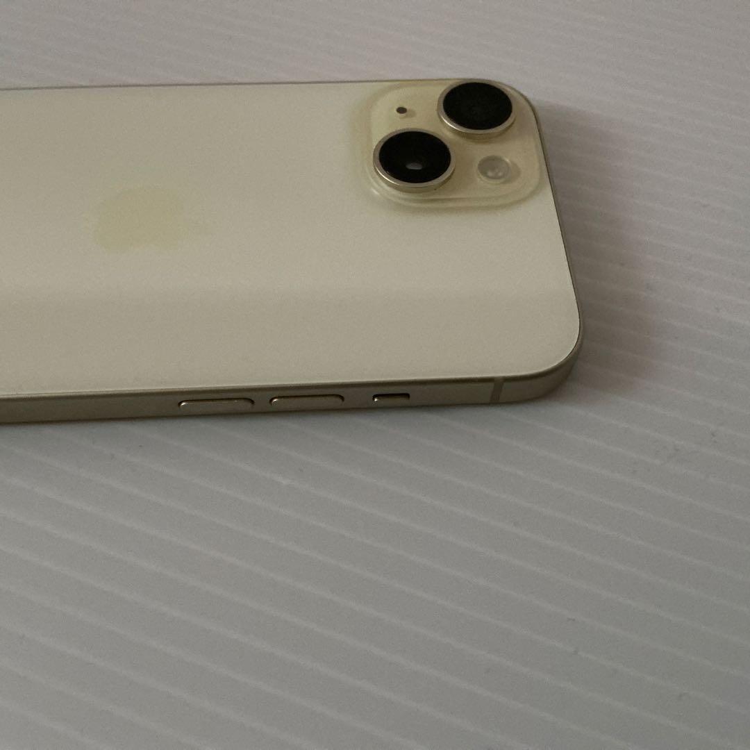 iPhone 15イエロー+ USB-Cケーブル・ケース128GB SIMフリー
