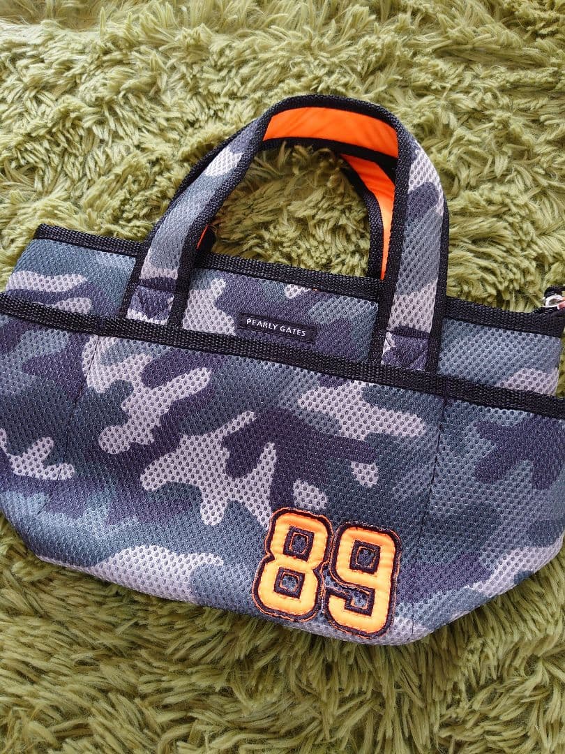 パーリーゲイツカモ柄バッグ PEARLY GATES（パーリーゲイツ） 【美品】パーリーゲイツ ビッグトート