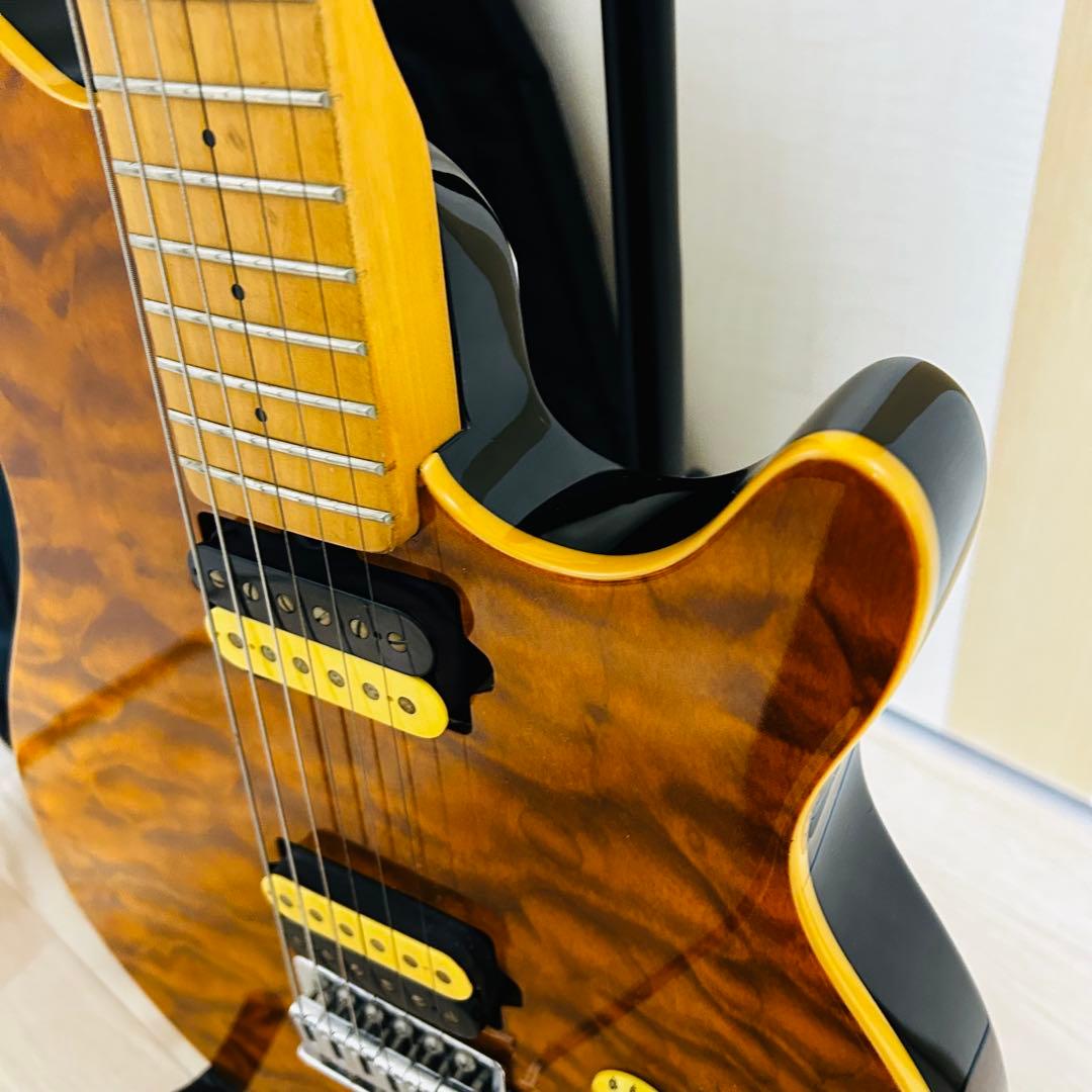 美品✨MUSICMAN olp AXIS MM-1 トレモロアーム付 キルト