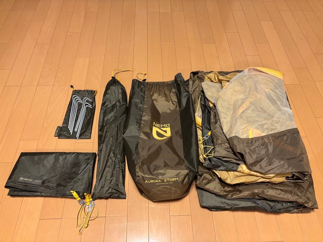 NEMO オーロラストーム2P ソロでも2人でもOK！ニーモ「オーロラストーム2P」は圧迫感がなく広く